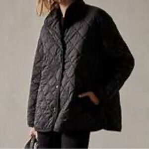 James Perse Black Diamond Quilted Jacket - Brand New with tags